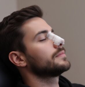 كيفية وضع اللاصق بعد جراحة الأنف؟